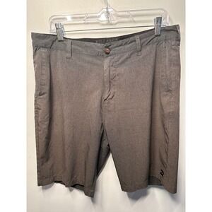 Billabong Platinum X Men 34 Hybrid Shorts Charcoal Grey Heathered Stretch Walk
